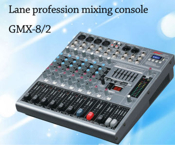 Lane GMX-8/2 8 channels professional USB dj sound mixing console