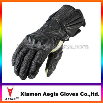 Professional motorcycle riding gloves