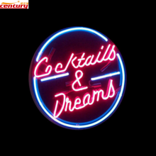 Cocktails and Dreams Pub Club Neon Sign