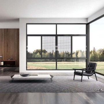 Modern Aluminum Sliding Windows with Screen Feature