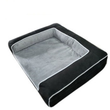 Orthopedic large shredded foam pet Dog Bed indoor