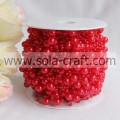 57M Imitation Pearl Beaded Garland by Roll for Wedding Decoration