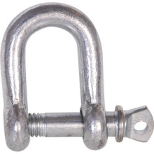 Galvanized stainless steel D shackle