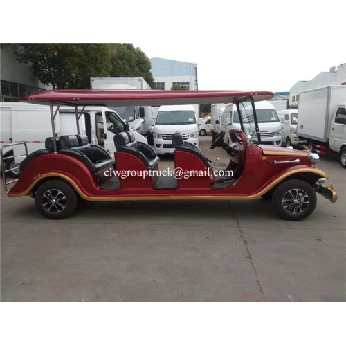 16 seater Electric sightseeing tour car shuttle bus