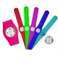 2013 hot sale silicon slap watch band