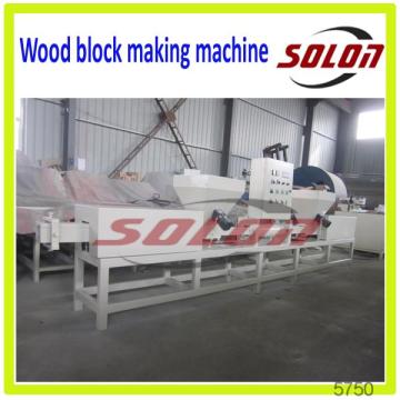 Compact structure wood sawdust pallet feet press machine