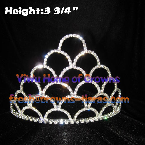 Wholesale Crystal Pageant Crowns With Combs