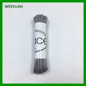 Wholesale branded cotton waxed shoestring package