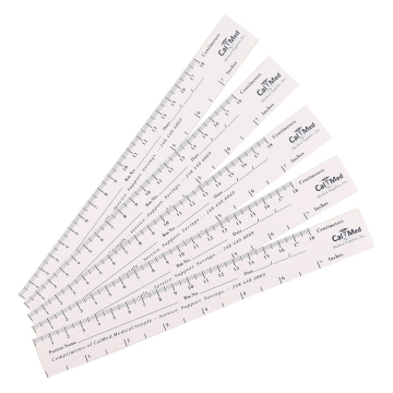 Customized Medical Paper Wound Measuring Ruler
