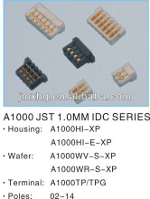 JST 1.0MM IDC connector,Wire To Board Connector/Housing/Wafer/Terminal connector,micro IDC socket connector