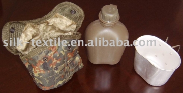 MILITARYWATER CANTEENS, ALUMINUM CUP &amp; COVERS