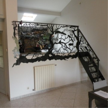 Interior Decorative Metal Railings