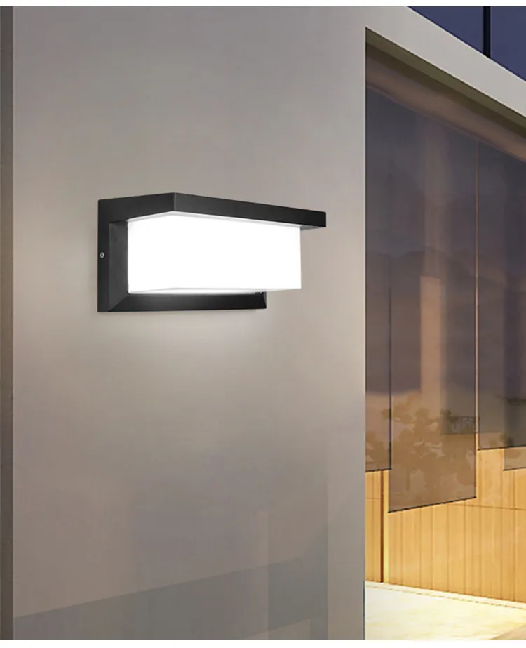 24W Waterproof Outdoor Wall Light for Elegant Gardens