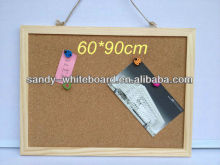 wood frame cork notice board 60*90CM