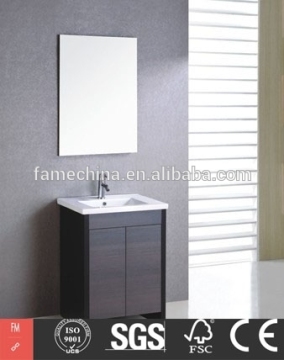 2015 China Glossy modern bathroom vanity table sink