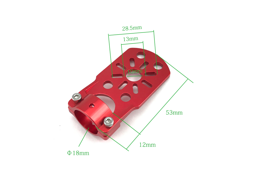 JMRRC DIY 18mm Motor Mount,18mm Aluminum Motor Mount,ø18mm Alloy Drone Motor Mount