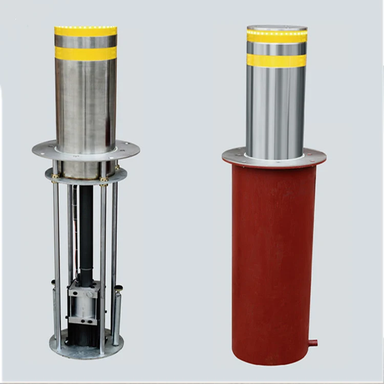 Semi - Automatic Rising Bollard with 304 Stainless Steel