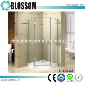 Diamond shower cabin hinge glass shower door