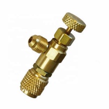 1/4\" Safety Adapter Refrigerant Charging Valve for Air Conditioning