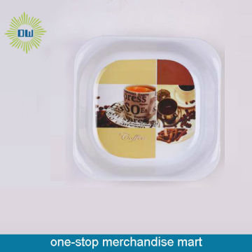 cheap plastic serving plate