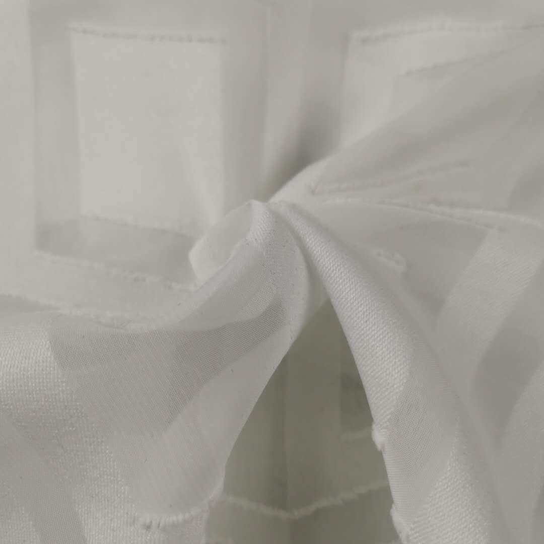Rhombic polyester fabric jacquard weaving fabric