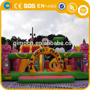 Mickey mouse bounce house, bouncy castle cheap inflatable bouncers for sale, mickey combos inflatables