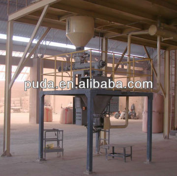 powder filling packaging equipment for open mouth bag