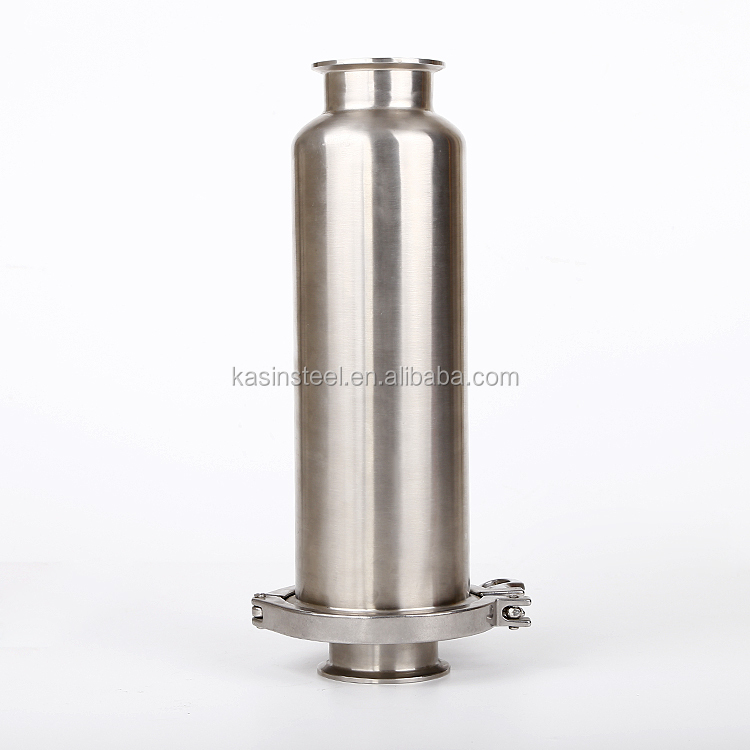 Filtro de filtro reto de aço inoxidável 304 316L Triclamp