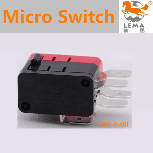 Kw-7-0II Double Pole Double Throw Switch Micro Switch Dpdt