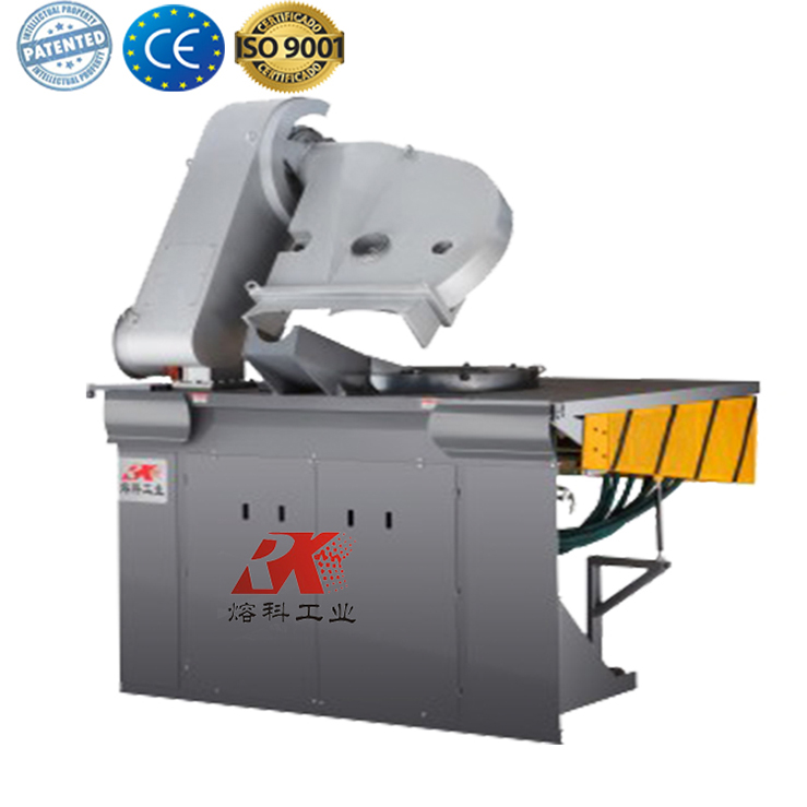 Electric cast iron induction melting foundry furnace kit