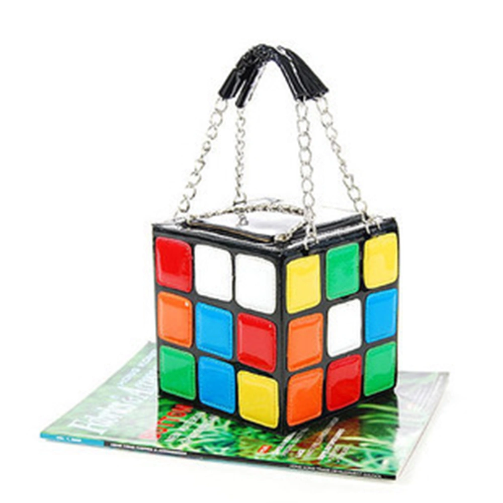 Wholesale New Fashion Rubik's Cube Bags Modeling Handbag