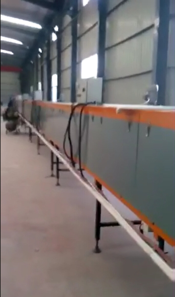 color stone coated roof machine line