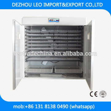 Zambia hot selling full automatic chicken eggs incubator for 3000 eggs