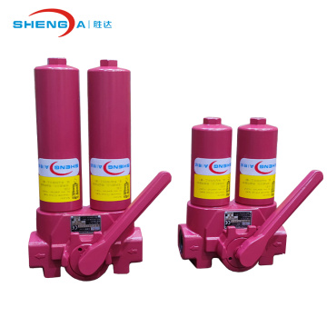 carbon steel high pressure duplex inline filter assembly