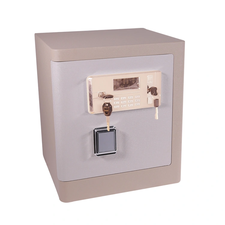 Luxury Fingerprint Digital Safe with Fingerprint Electronic and Key Lock for Home Office Hotel