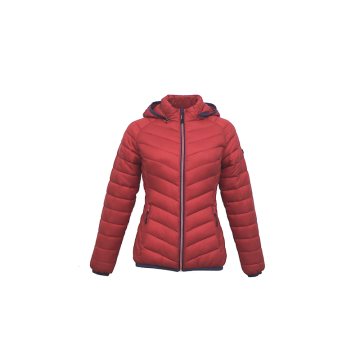 Ladies Winter Jacket Padding with Polyester