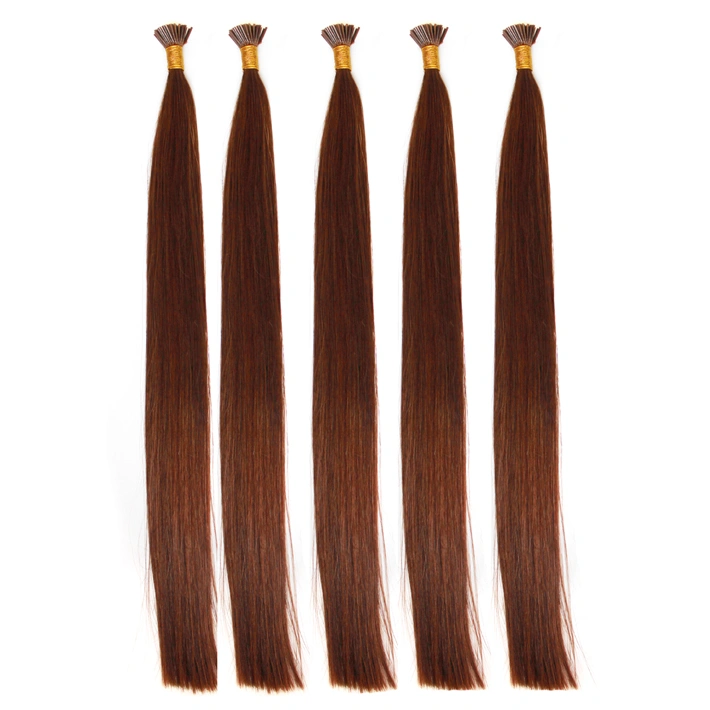 Best Quality Wholesale Keratin Hair Human Virgin I Tip Hair Extension