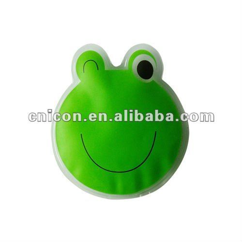 Frog shape hot/cold packs