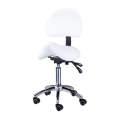 Silla ergonómica con taburete giratorio y ajustable