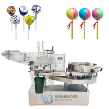 Factory Direct Full Automatic Candy Lollipop Wrapper Packaging Machine