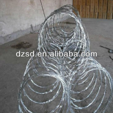 iron concertina barbed razor wire factory