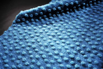 Plain Knitted Woolen Fabric Faux Fur