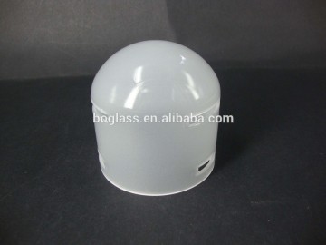 frosted pyrex glass dome for flash light