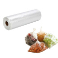 Supermarket Using Food Grade PE Material Rolls Food Storage Plastic Custom Bag in Transparent Clear Color
