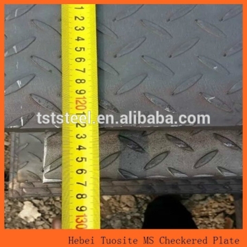 prime quality MS steel checkered plate / checkered steel sheet / diamond steel plates