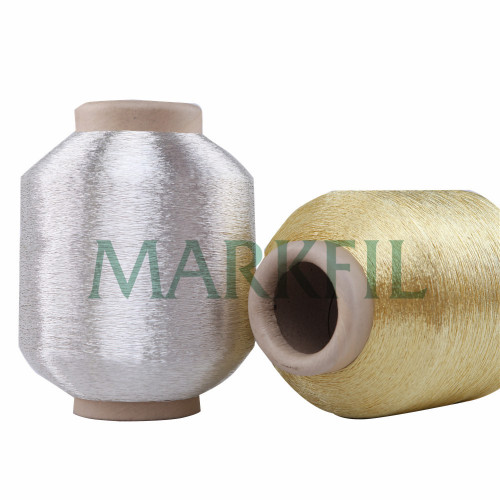 Ms type metallic zari yarn for Embroidery