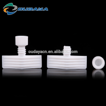 Cosmetic twist off cap PE spout cap