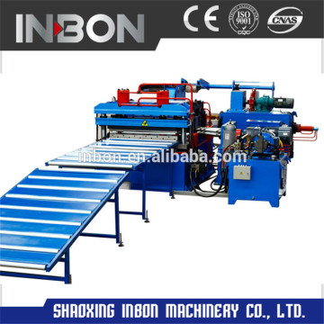 High speed flying shear cut to length lines