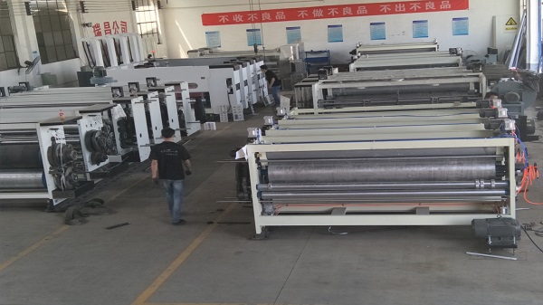 Automatic corrugated carton boxes stitching /nailing & gluing packing machine