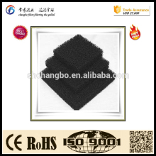activated carbon washable filter foam media pads